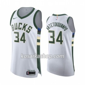 Dres Milwaukee Bucks Giannis Antetokounmpo 34 Nike 2019-20 Association Edition Swingman